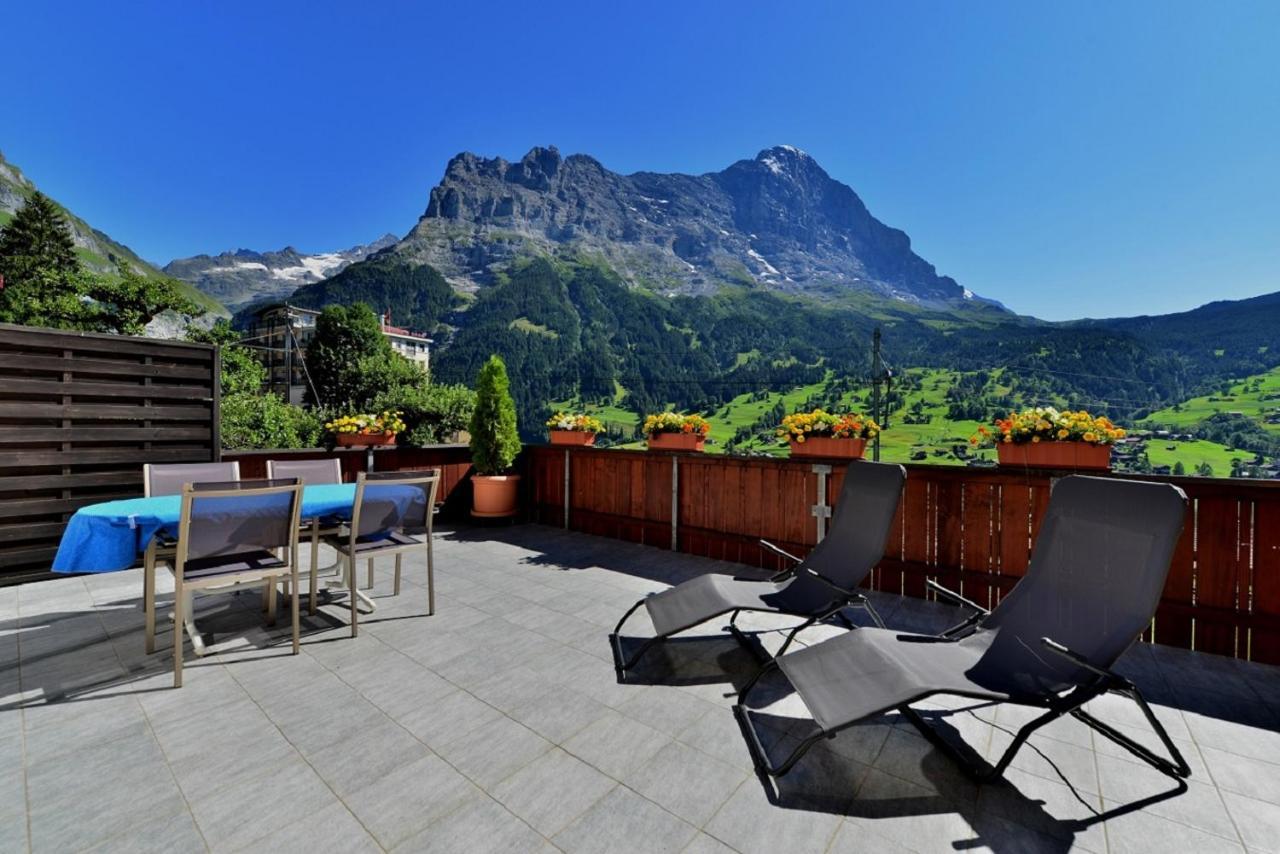 Ferienwohnung Alpengluehen جريندلوالد المظهر الخارجي الصورة
